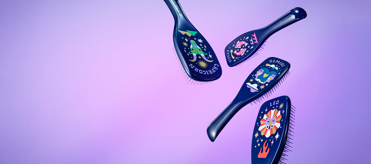 Astrology-inspired detangling brushes for all Zodiac signs