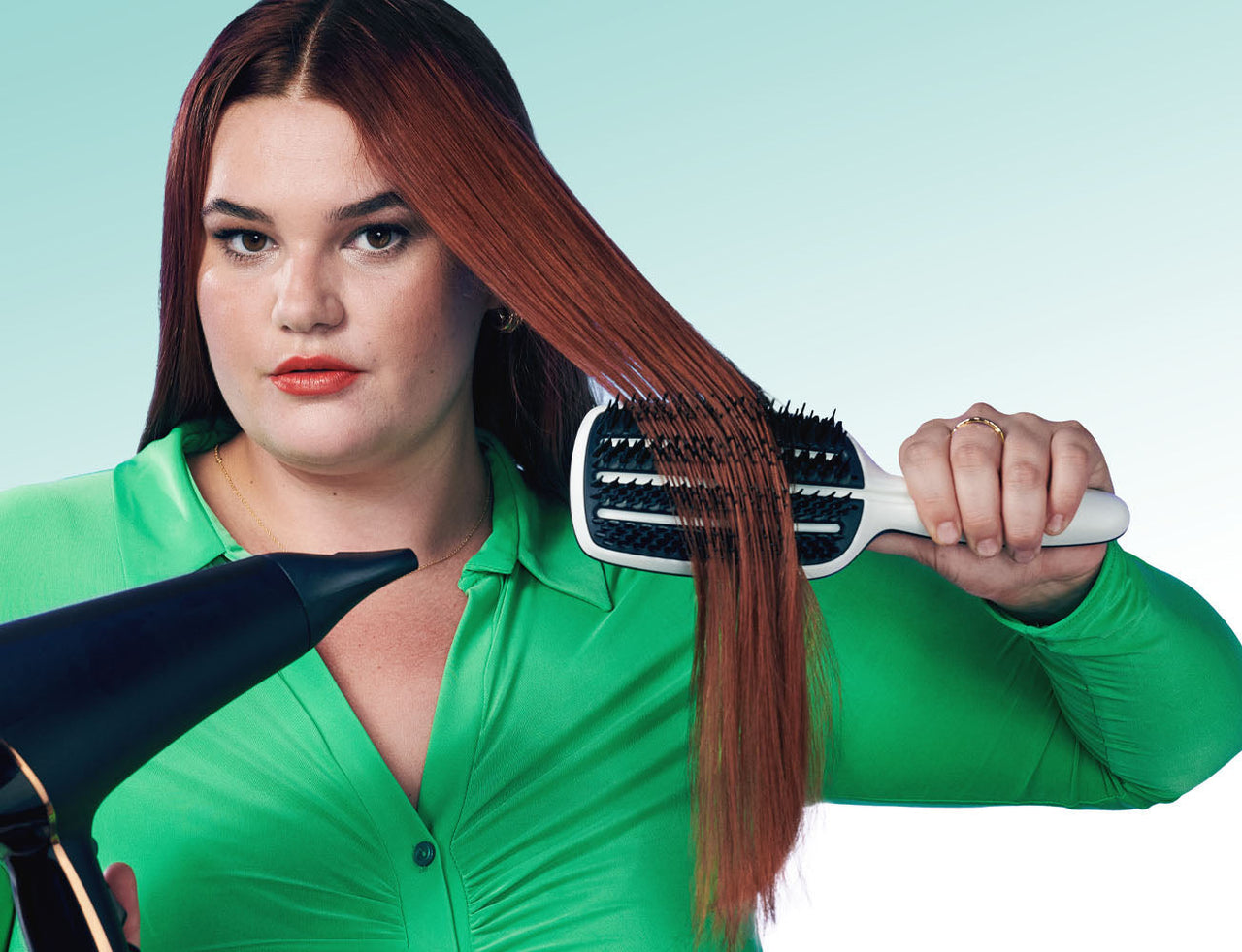 blow dry brush for long hair