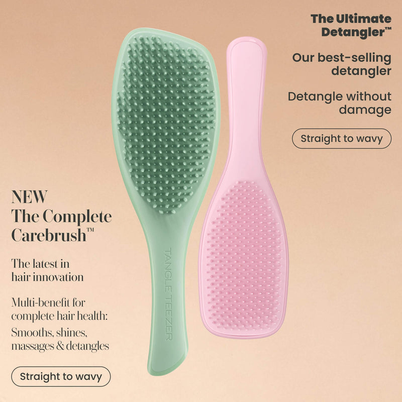 The Complete Carebrush versus the Ultimate Detangler — Tangle Teezer