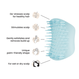 The Scalp Exfoliator & Massager