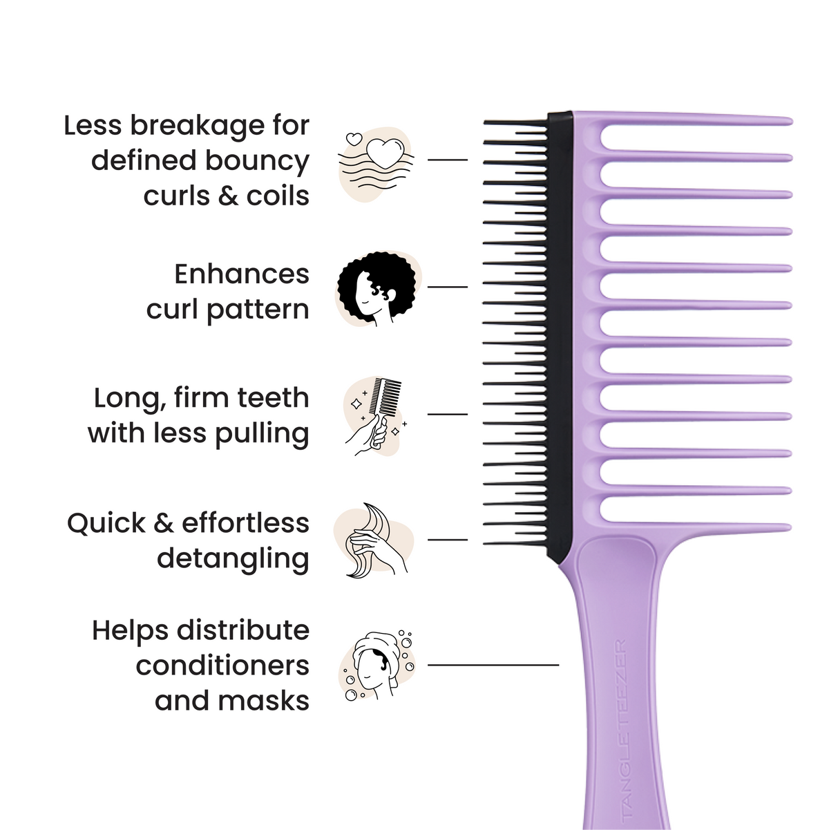Wide Tooth Comb | Tangle Teezer – Tangle Teezer US