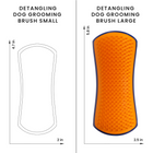Detangling Dog Grooming Brush