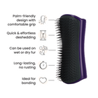 De-shedding Dog Grooming Brush
